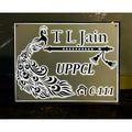 3D Embossed LED Acrylic Name Plate for Home