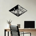 Mountains Metal Wall Art