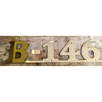 Golden Stainless Steel Name Plate for Home & Office Harshita Craft