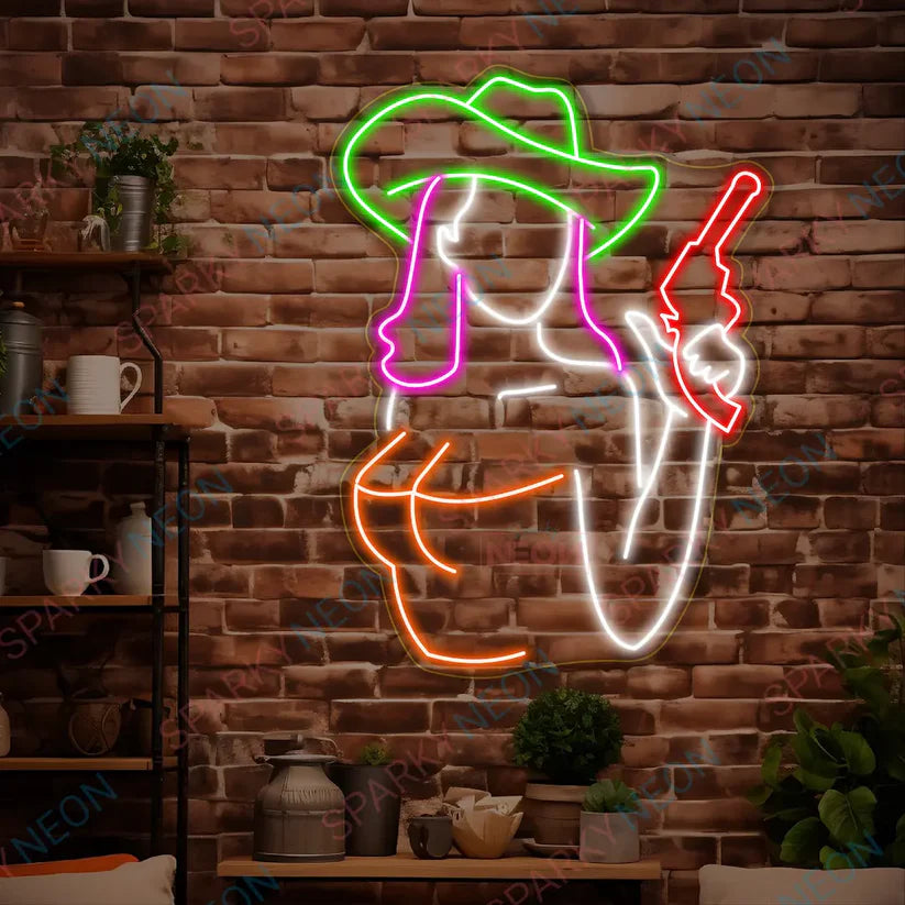 Cowgirl Neon Sign