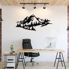 Trees Metal Wall Art