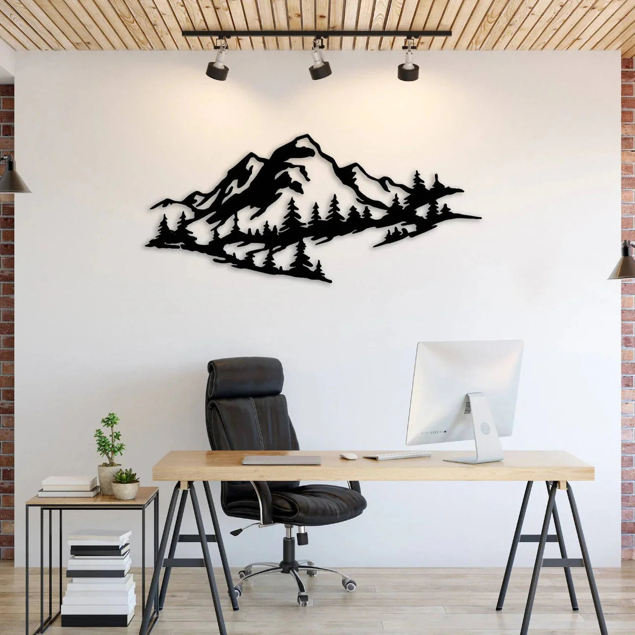 Trees Metal Wall Art