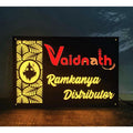Company Acrylic Personalized LED Name Plate for Office