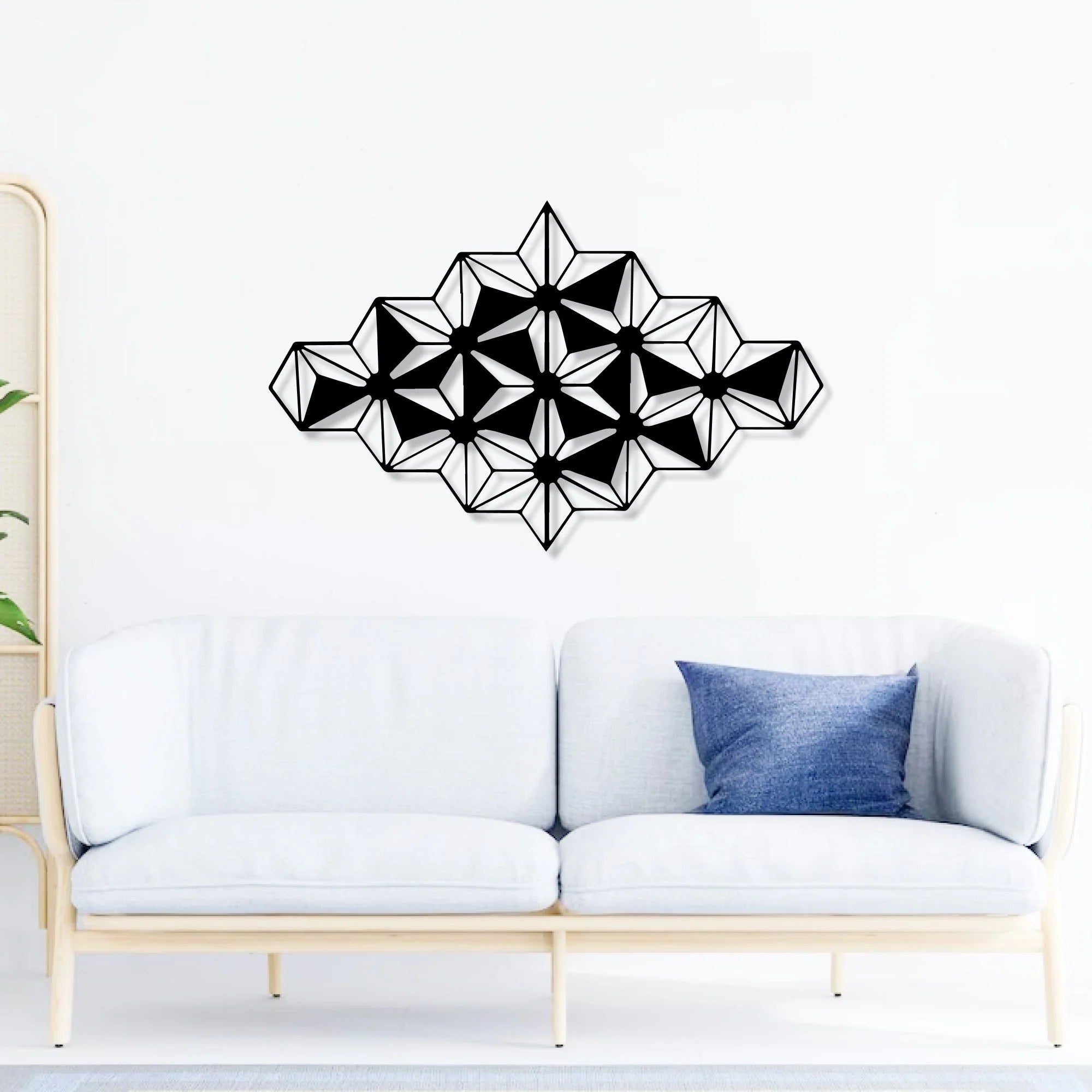 Polaris 3D Abstract Metal Wall Art