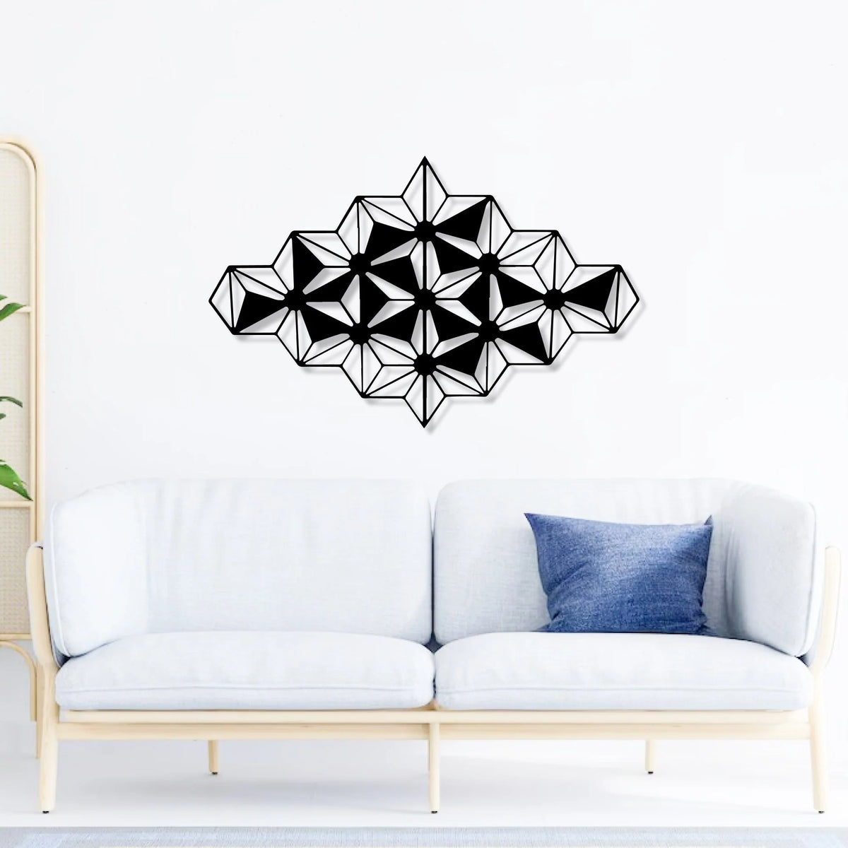 Polaris 3D Abstract Metal Wall Art