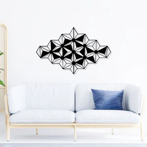 Polaris 3D Abstract Metal Wall Art
