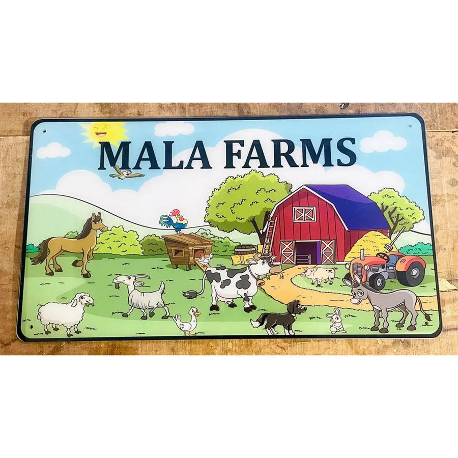 Personalised Multicolor Printed Acrylic Name Plate