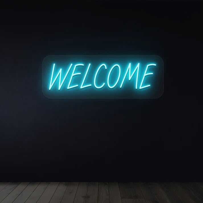 Welcome Neon light