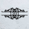 Personalized Laser Cut Steel Metal Name Plate for Home - Harshita Craft