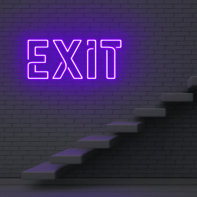Exit Neon LED Light – Neon Light 
