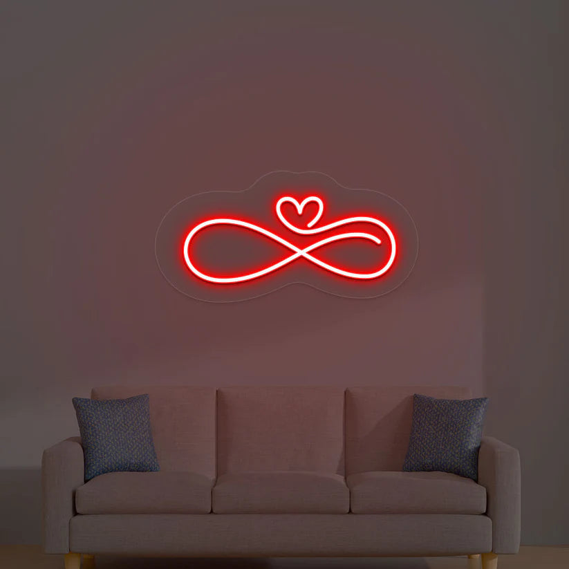 infinity neon light