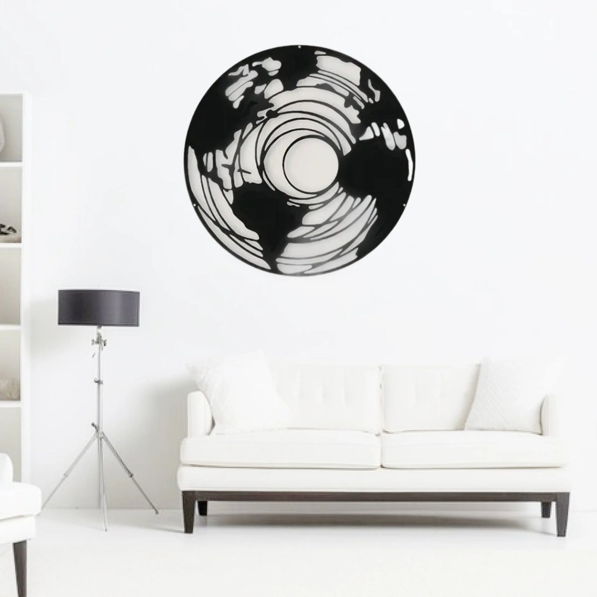 Terrestrial Modern Metal Wall Art 