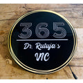 Round Acrylic LED Name Plate Design 