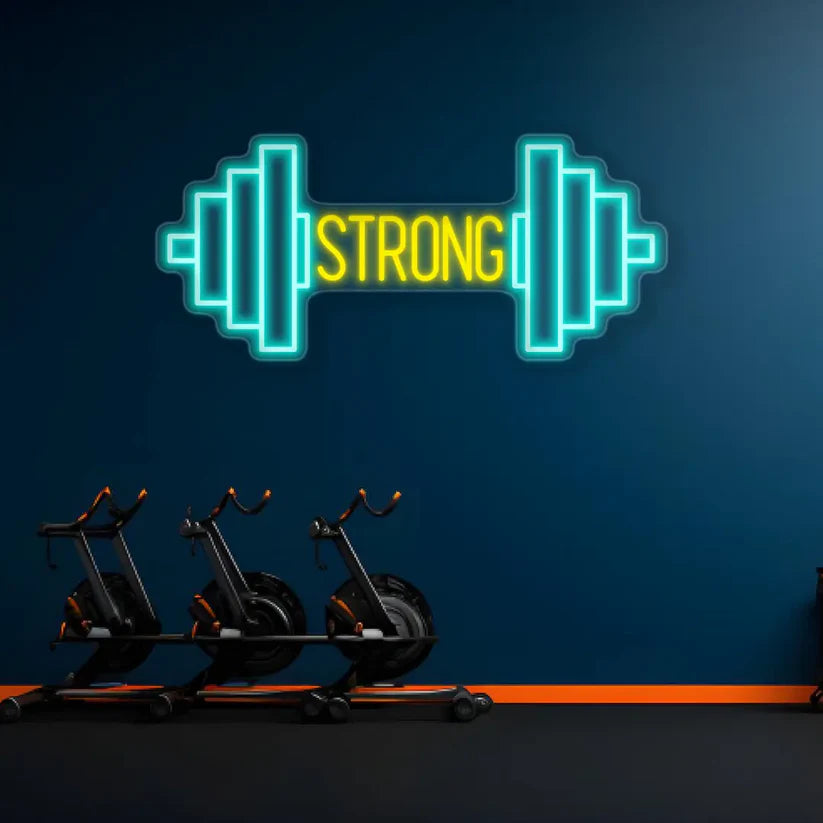 Barbell Neon Sign Gym LED Light – Neon Light 