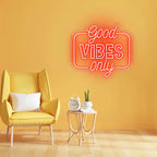Good Vibes Only Neon Light Sign