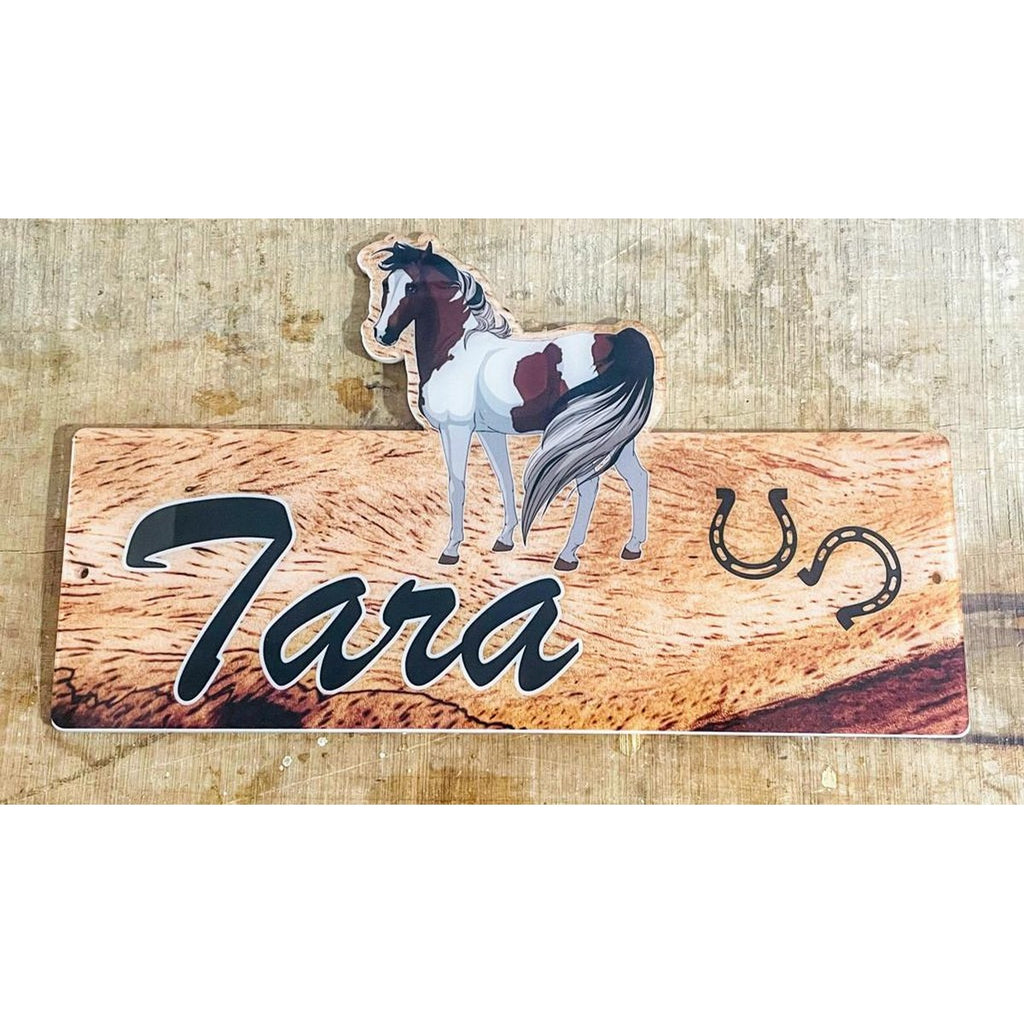 Multicolor Personalised Acrylic Name Plate for Home