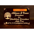 Elegant Acrylic LED Name Plate Design 
