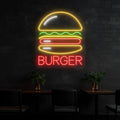 Burger Neon Sign 