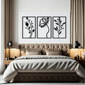 Plant Frames Metal Wall Art Decor