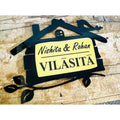 Hut Shape Acrylic Name Plate 