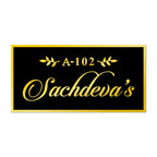 ACP Acrylic Name Plate for Home | Custom Fancy Acrylic Name Plate Design - Harshita Craft