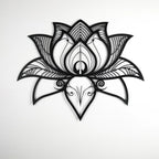 Namaste Bohemian Floral Metal Wall Art