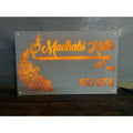 Acrylic LED Laser Cut Name Plate