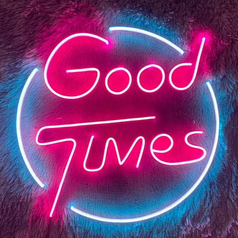 Good Times LED Neon Light for Wall Decor