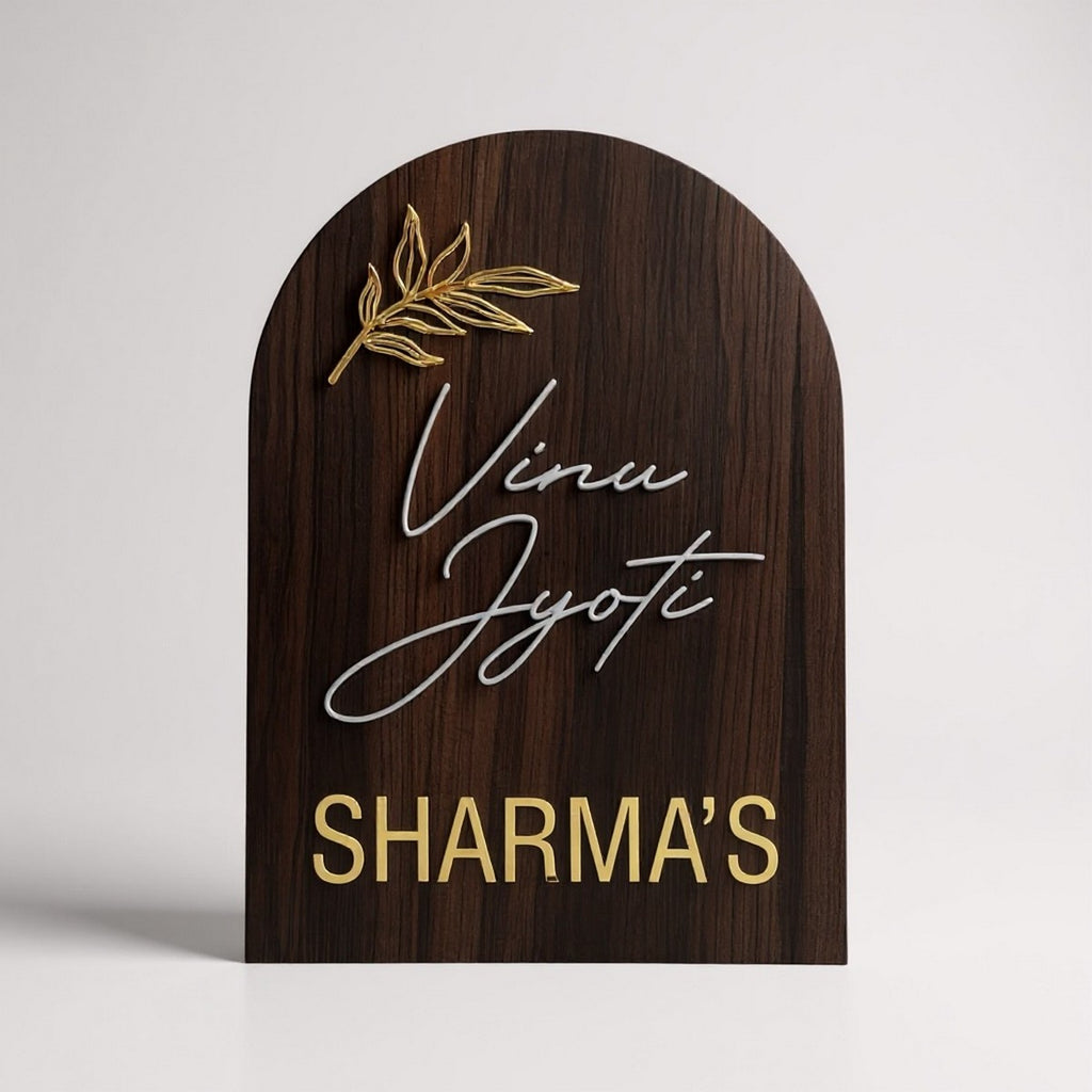 Custom ACP Acrylic Name Plate
