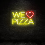 We Love Pizza Neon Sign – LED Neon Light 