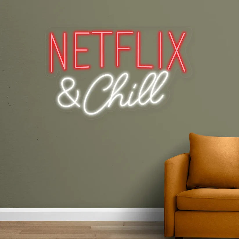 Netflix and Chill LED Neon Light