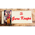 Multicolor Acrylic Name Plate Design for Home
