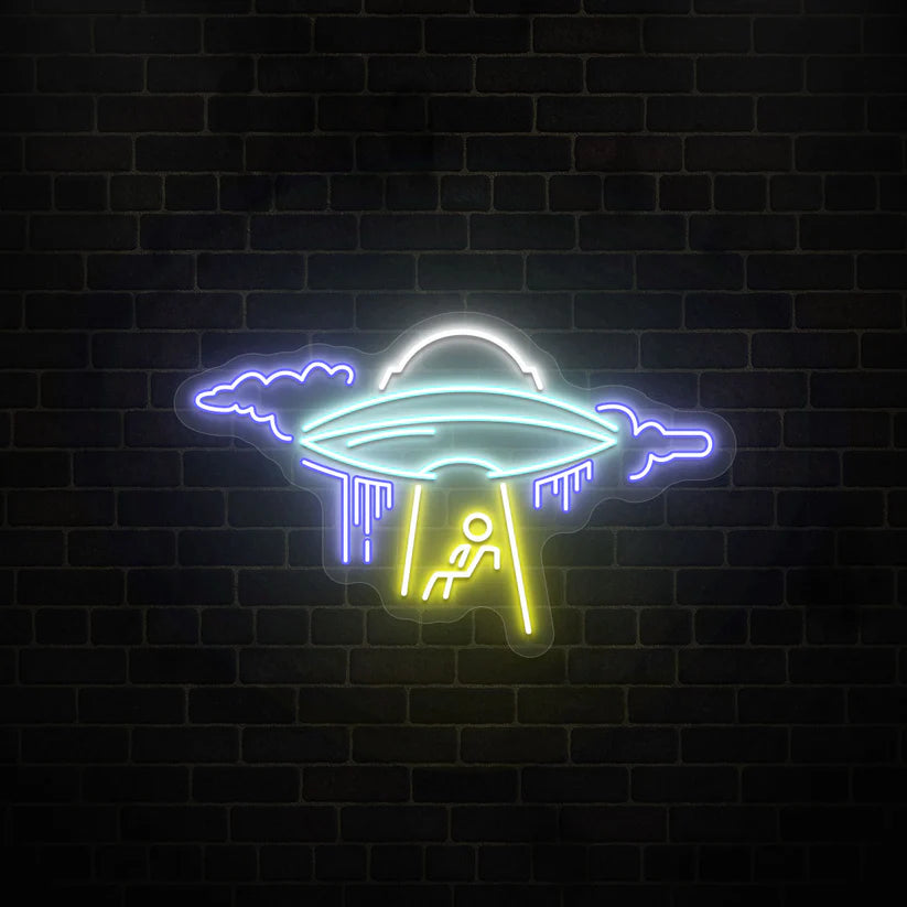 Spaceship UFO LED Neon Light