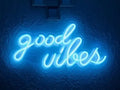 VYNES Good Vibes Neon Light – LED Neon Light Board for Room & Bedroom - Harshita Craft