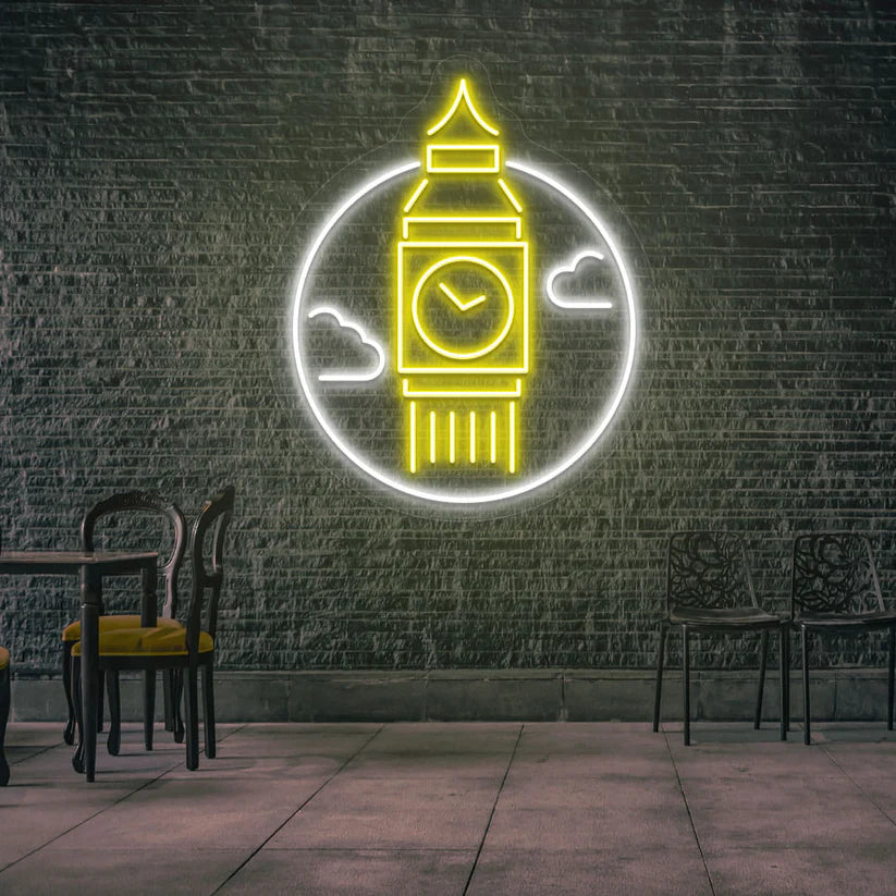 London Big Ben LED Neon Light