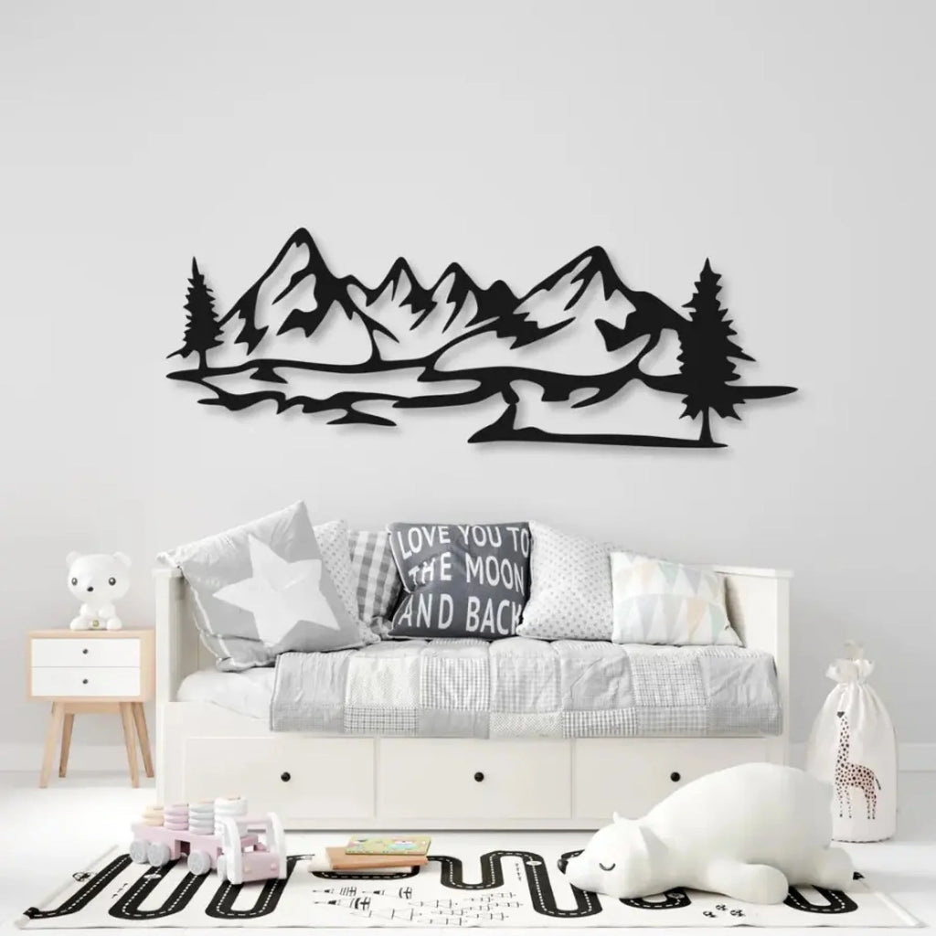 Trees Scenery Metal Wall Art 