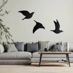 Birds Metal Wall Art Decor