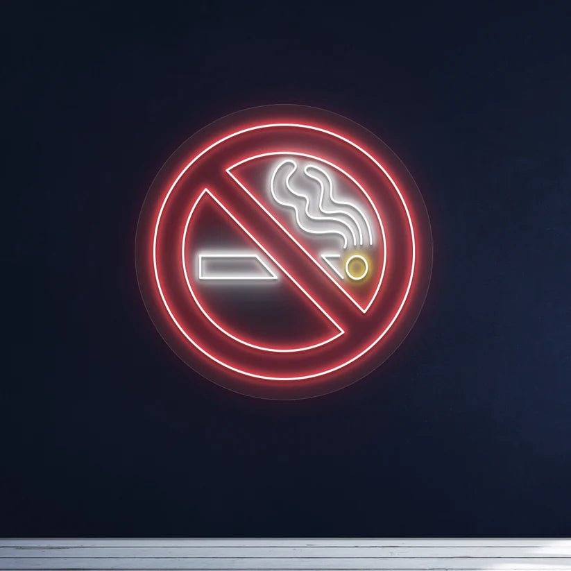 No Smoking Neon Sign 