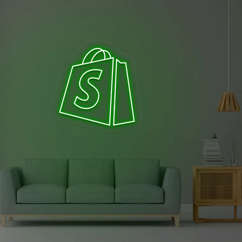 Shopify Logo LED Neon Light 