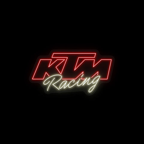 KTM Racing Neon Sign