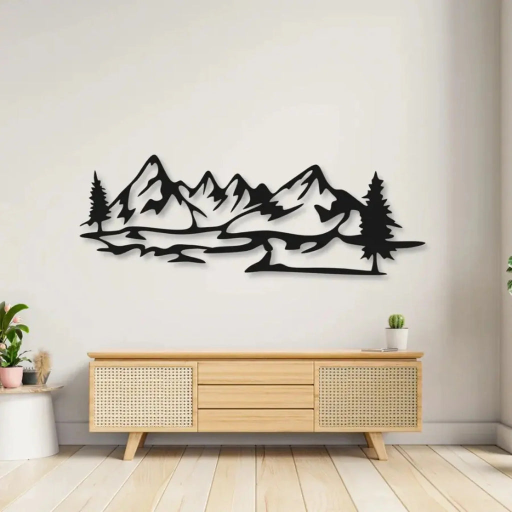 Trees Scenery Metal Wall Art 