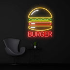 Burger Neon Sign –