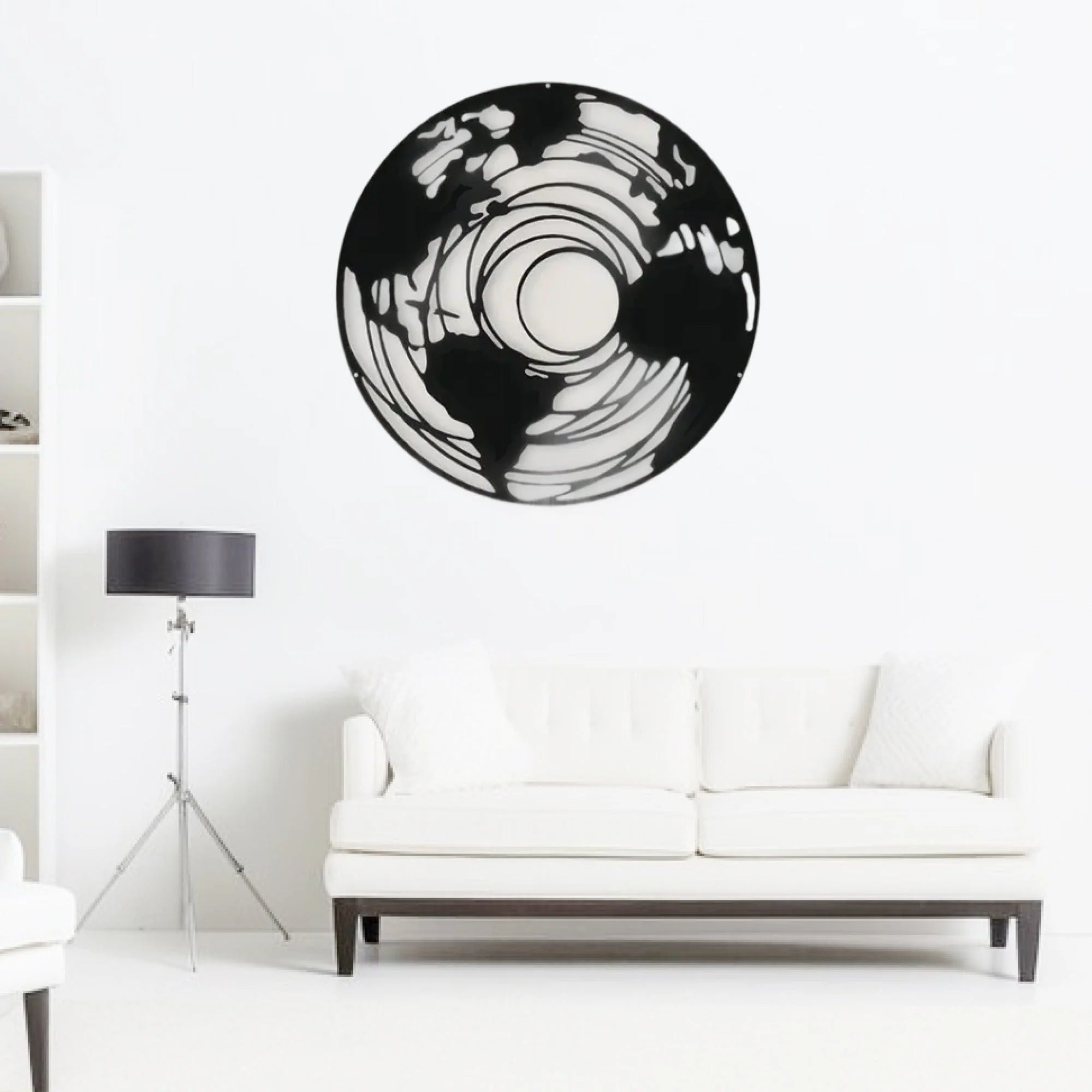 Terrestrial Modern Metal Wall Art 