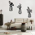 Vase Metal Wall Art Decor