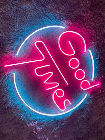 Good Times LED Neon Light for Wall Decor