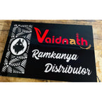 Company Acrylic Personalized LED Name Plate for Office