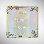 Custom UV Printed ACP Acrylic Name Plate with 3D Letters for Home - Harshita Craft