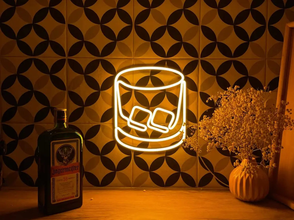 VYNES On The Rocks Neon Light