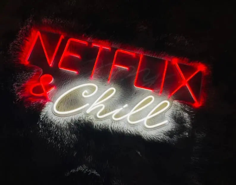 VYNES Netflix & Chill Neon Light - Harshita Craft
