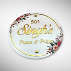 UV Printed ACP Based Acrylic Name Plate